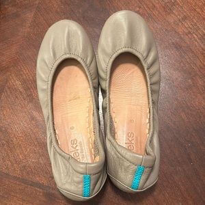 Tieks Taupe size 6